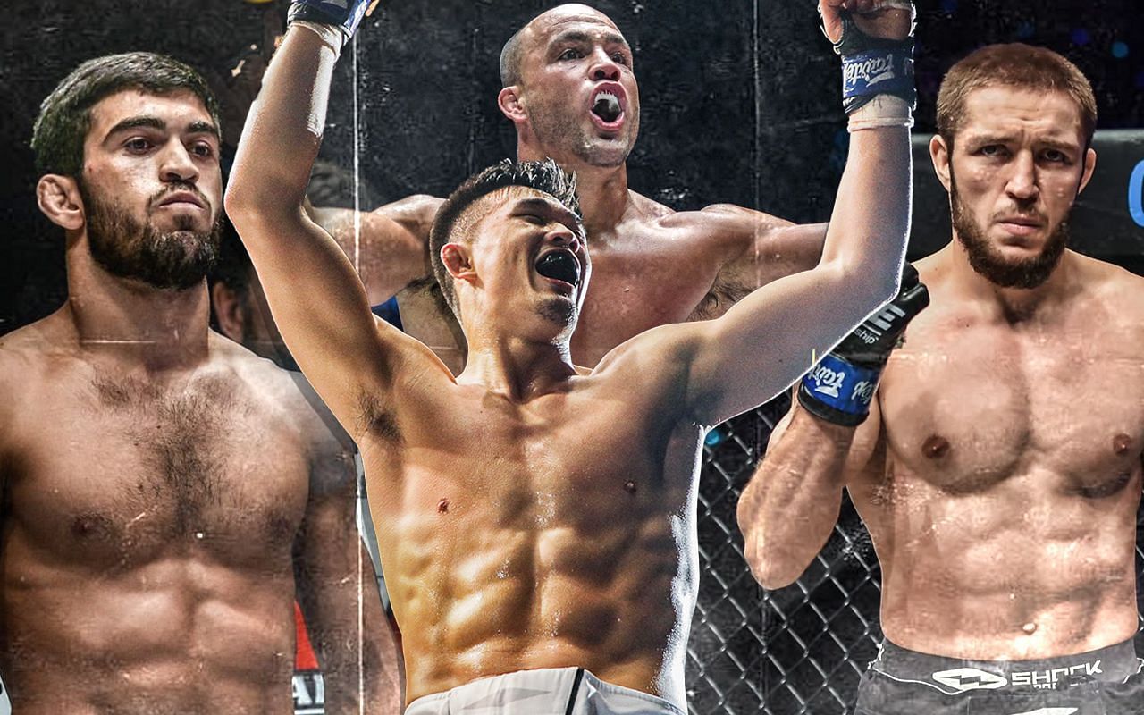 Christian Lee (middle) has plenty of potential opponents ahead of his next fight inside the Circle. [Photos ONE Championship]
