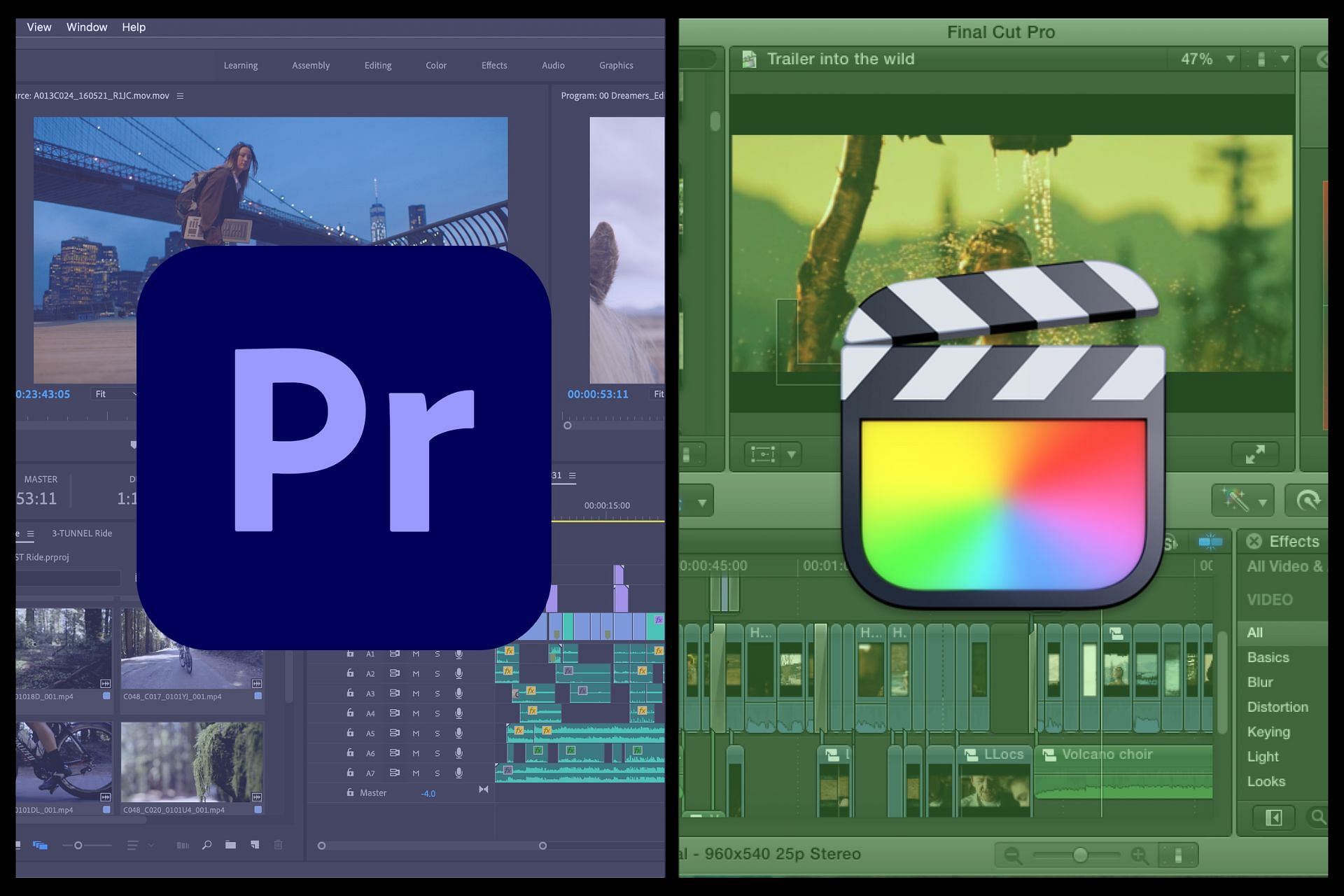 Adobe Premiere Pro vs Final Cut Pro