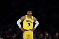 "Bottle of water can be a dollar at a supermarket" - Russell Westbrook's wife, Nina, posts a cryptic message on social media after LA Lakers cancel a press conference