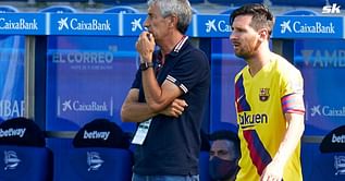 "I prefer not to talk about Messi" - Quique Setien says there are 'specific situations which are uncomfortable' with respect to Barcelona legend Lionel Messi