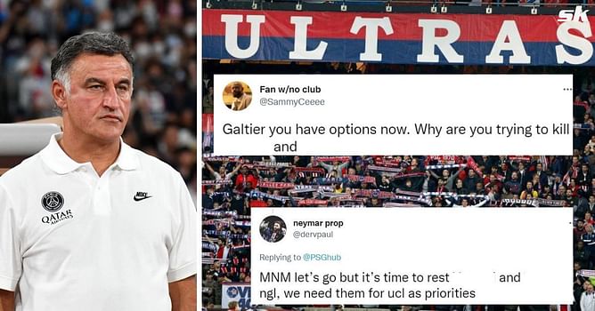 “This is getting tiring and even annoying”, “We need them for UCL as priorities” – PSG fans furious with Christophe Galtier for refusing to rest 2 players for Brest clash