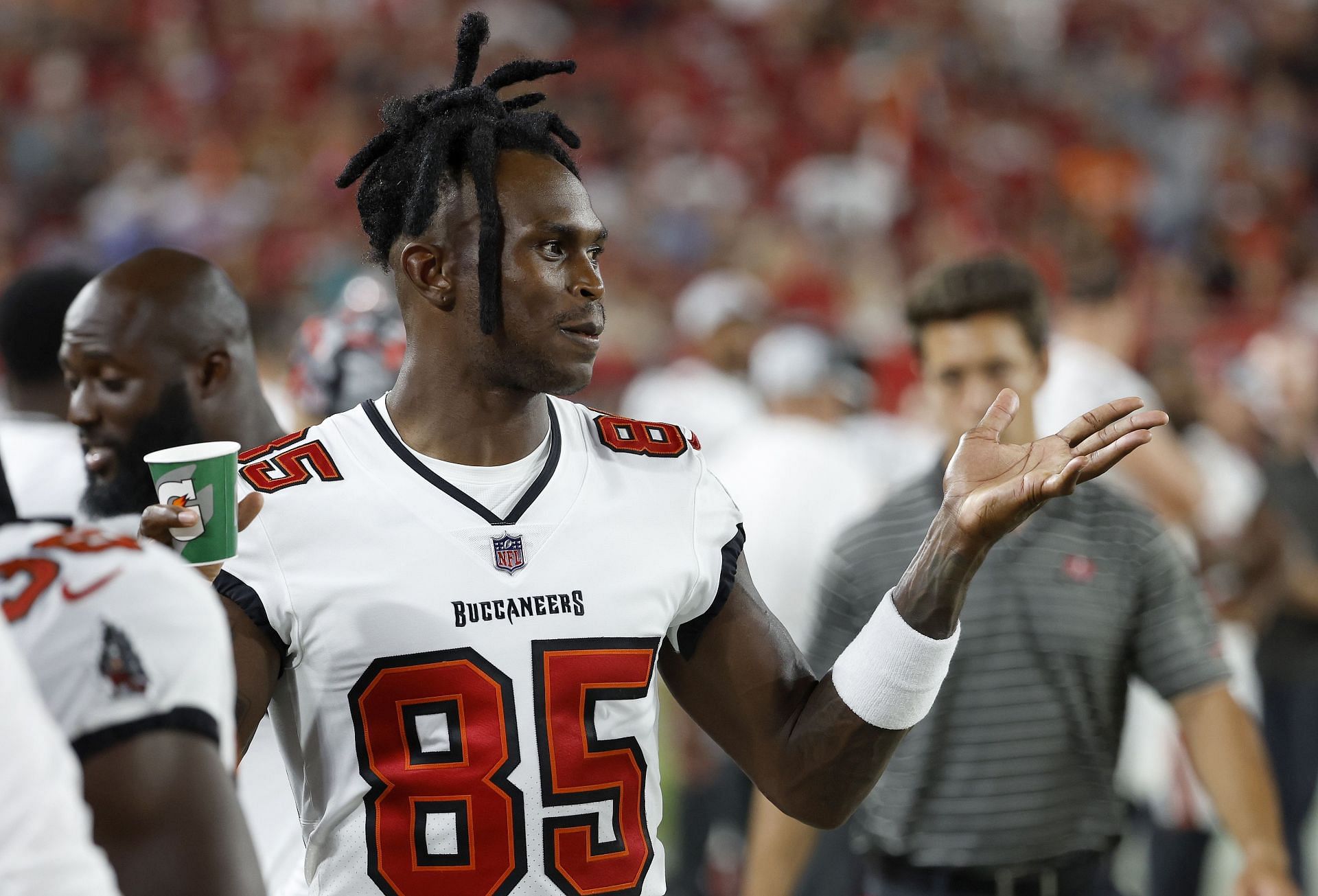 Is Julio Jones playing tonight? Update of Buccaneers WR's status for game  vs. Packers