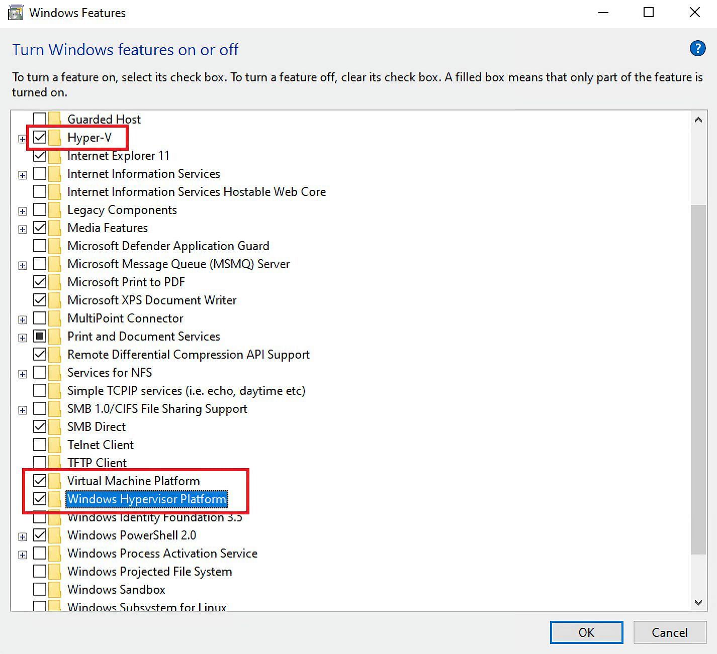 Enabling virtualization support in Windows 11 (Image via Sportskeeda)