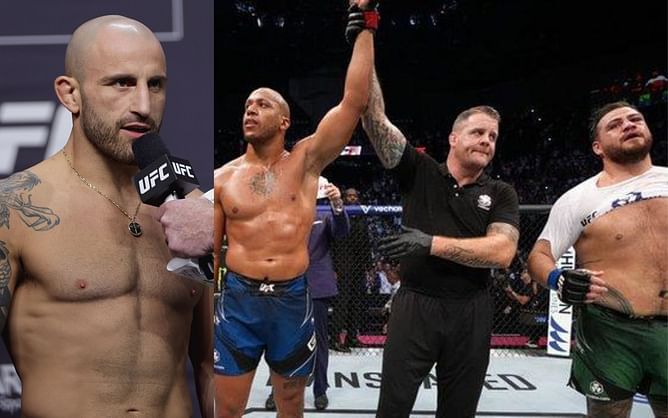 "His stocks are still rising" - Alexander Volkanovski believes loss to Ciryl Gane hasn't kicked Tai Tuivasa out of title race