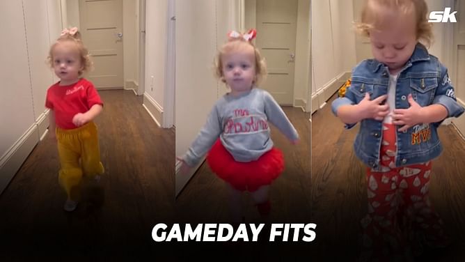 Brittany Mahomes shows off daughter Sterling's gameday outfit as Patrick Mahomes goes off for 5-TD outing against Cardinals