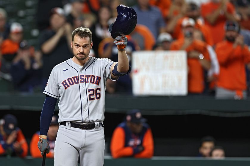 Houston Astros fans question deadline pickup Trey Mancini's recent  struggles: Idk what to even say at this point. He's just not getting  lucky, He looks lost almost in all at-bats