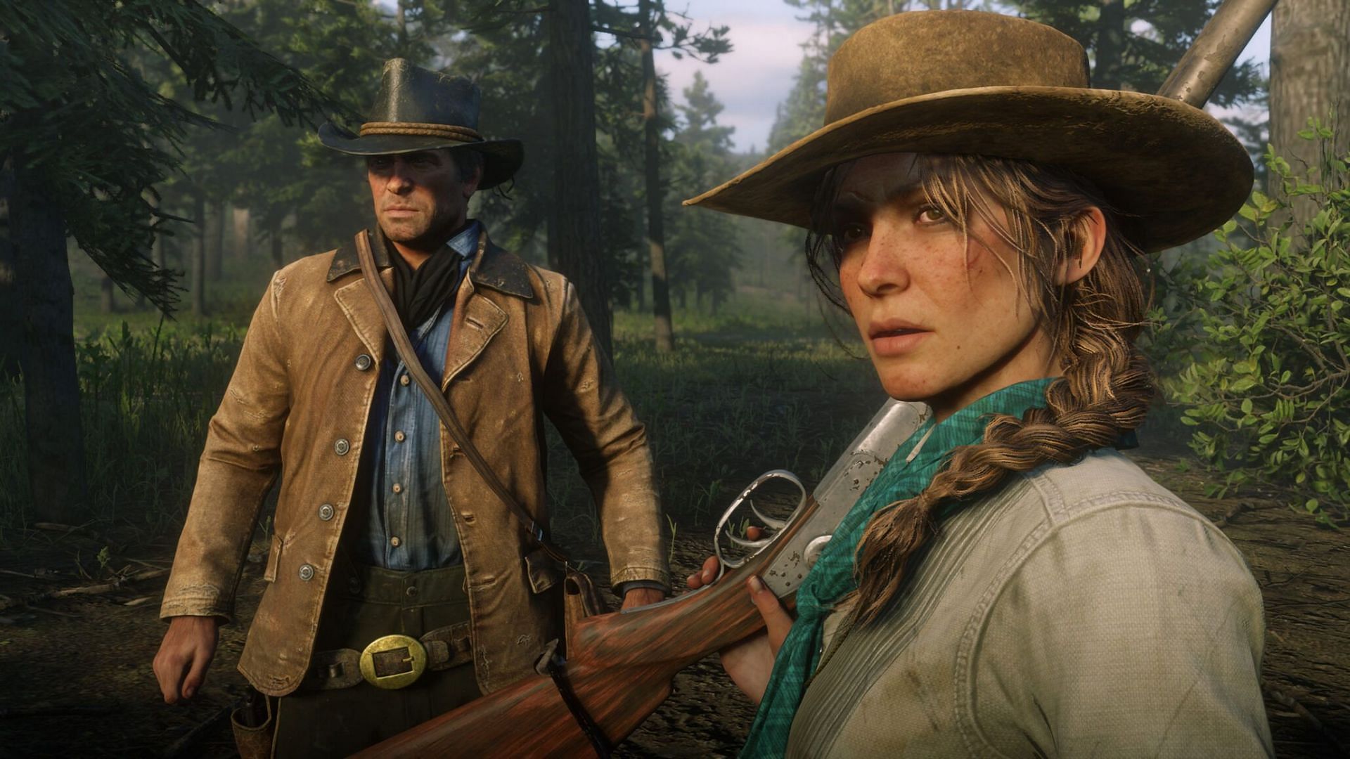 Red Dead Redemption 2&#039;s world is steeped with small details (Image via Rockstar)