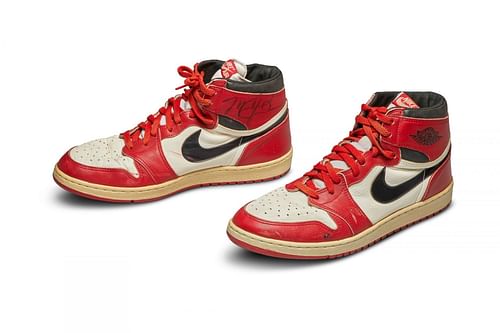 Michael Jordan game worn Air Jordan 1.