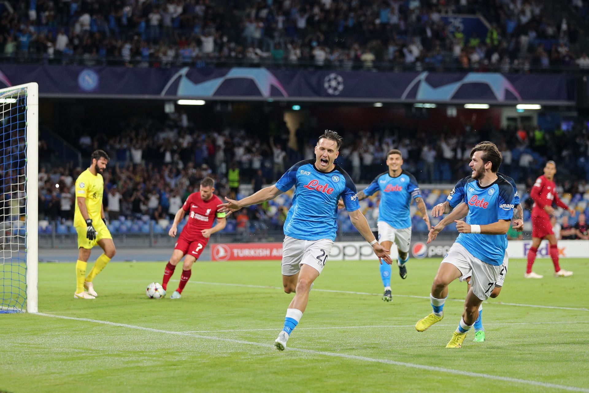 SSC Napoli v Liverpool FC: Group A - UEFA Champions League