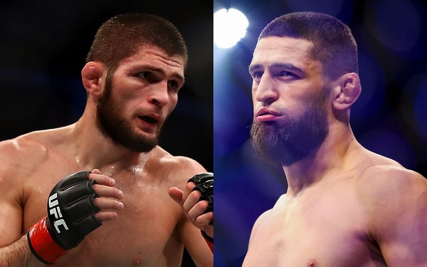 Fans react after Khamzat Chimaev allegedly goes after Khabib ...