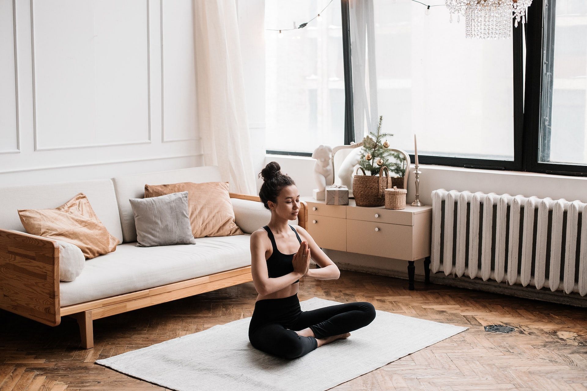 Yoga offers several mental health benefits. (Photo via Pexels/Pavel Danilyuk)
