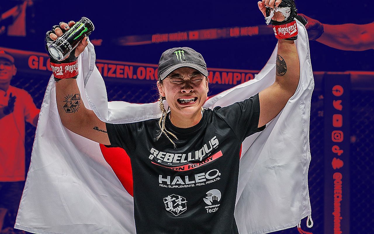 Itsuki Hirata envisions herself as a future world champion following decision-win over Lin Heqin at ONE on Prime Video 1 [Credit: ONE Championship]