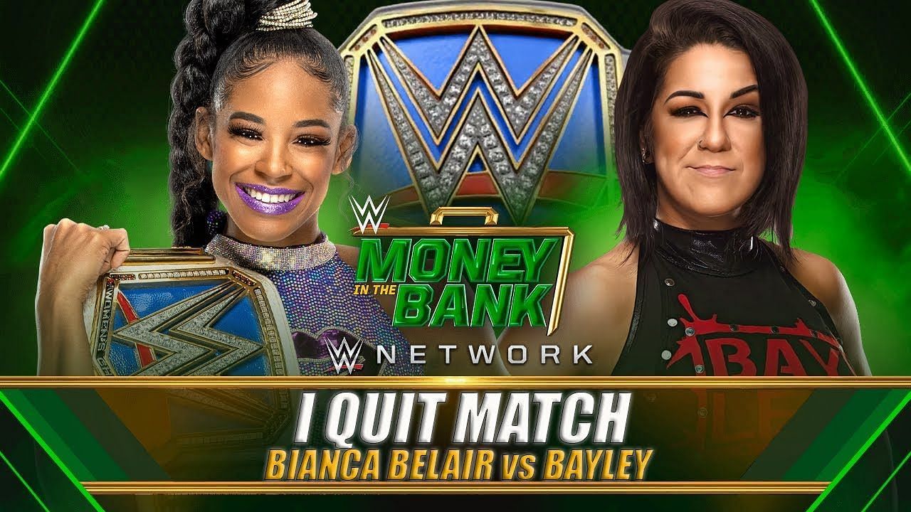 A potentional bout between Bayley vs. Belair in an &quot;I Quit Match&#039;&#039;