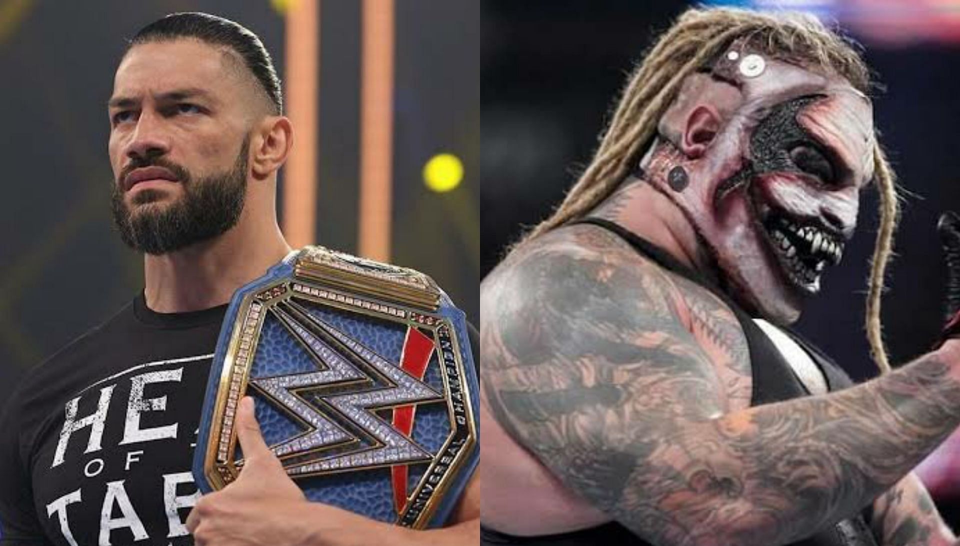 Roman Reigns(Left); Bray Wyatt(Right)