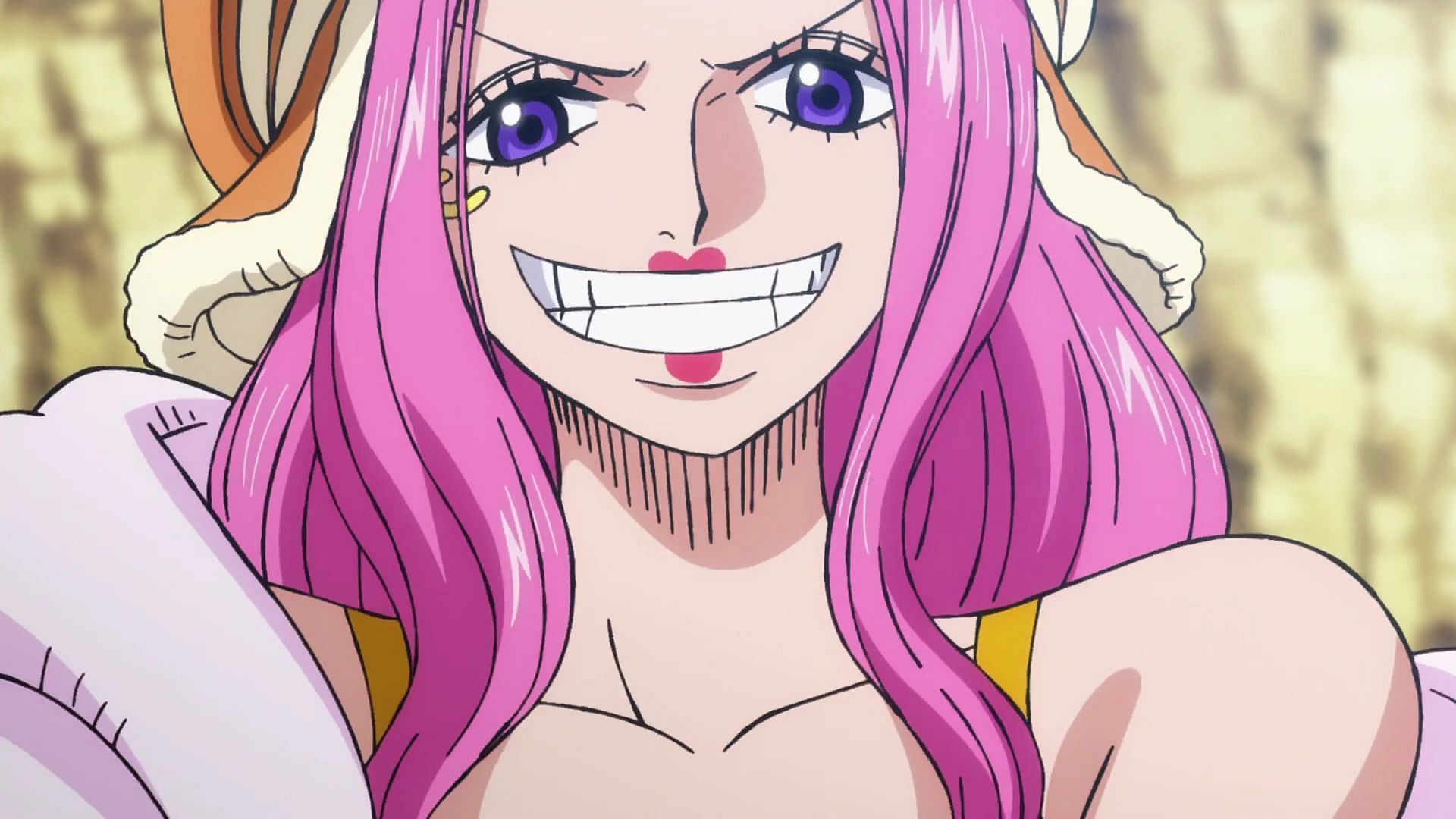 Bonney&#039;s relationship with her father is held hostage by Saint Jaygarcia Saturn in One Piece chapter 1100 (Image via Toei Animation)