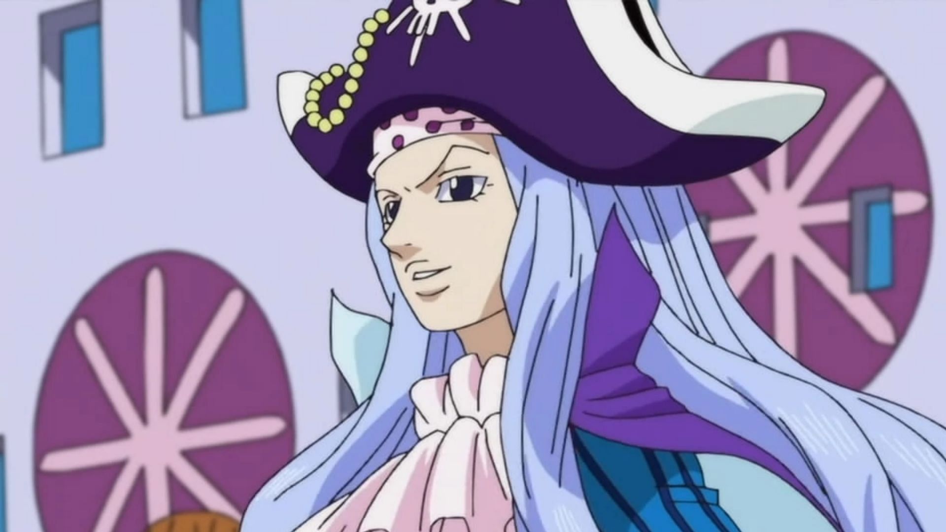 Whitey Bay is another notable female captain (Image via Toei Animation)
