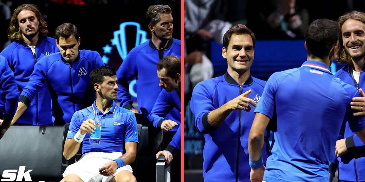 Roger Federer and Novak Djokovic are representing Team Europe at the 2022 Laver Cup.