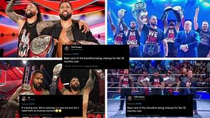 “Been sick of the bloodline” - Wrestling world upset over The Usos retaining their title