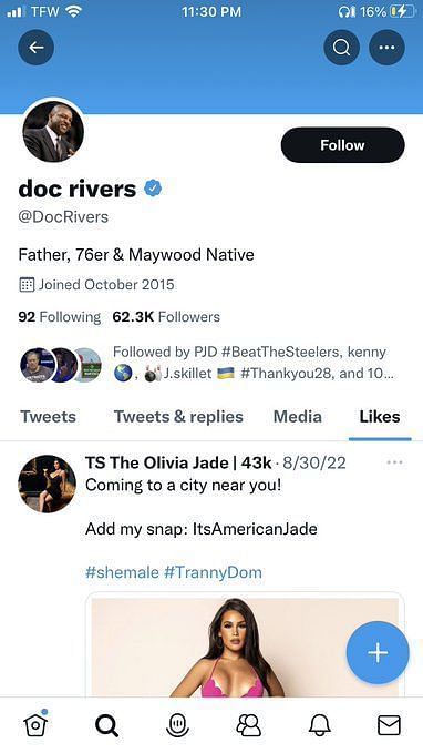 The main reason why 76ers coach Doc Rivers was not hacked on