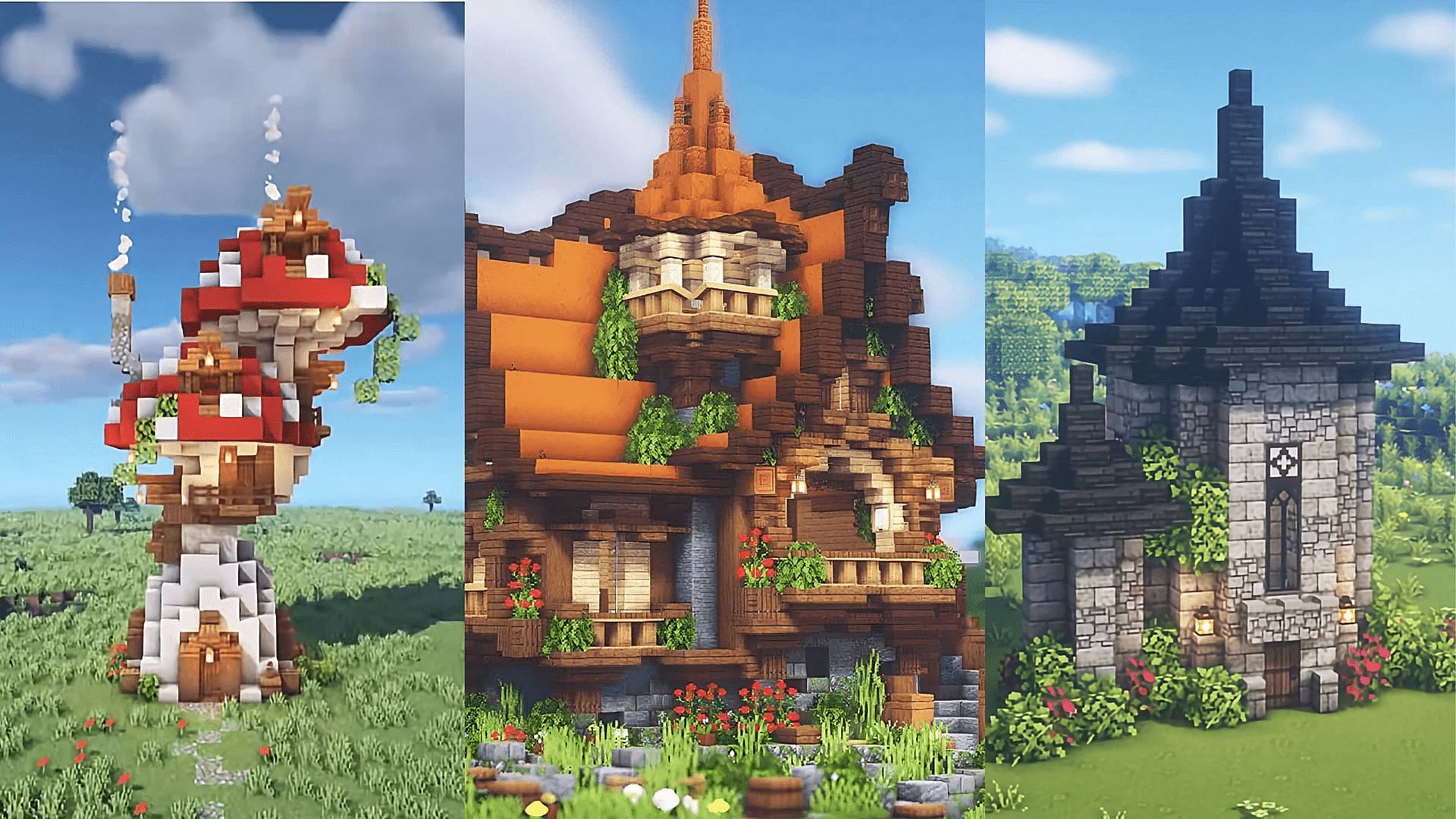 Cottagecore builds are very popular within the community (Image via Mojang)