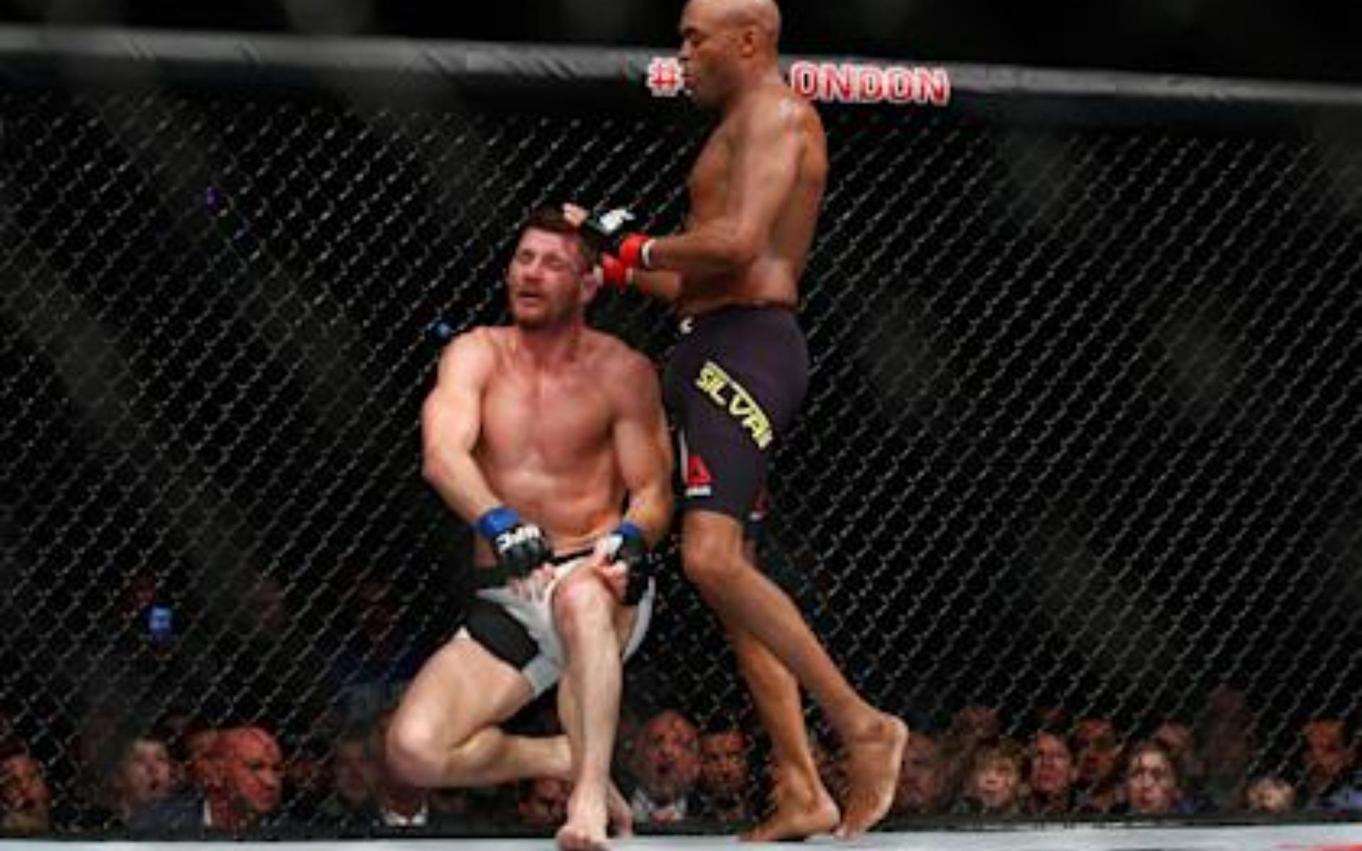 Anderson Silva was guilty of a premature celebration in his bout with Michael Bisping
