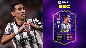 FIFA 23 Ultimate Team OTW Angel Di Maria SBC - How to complete, expected costs, and more
