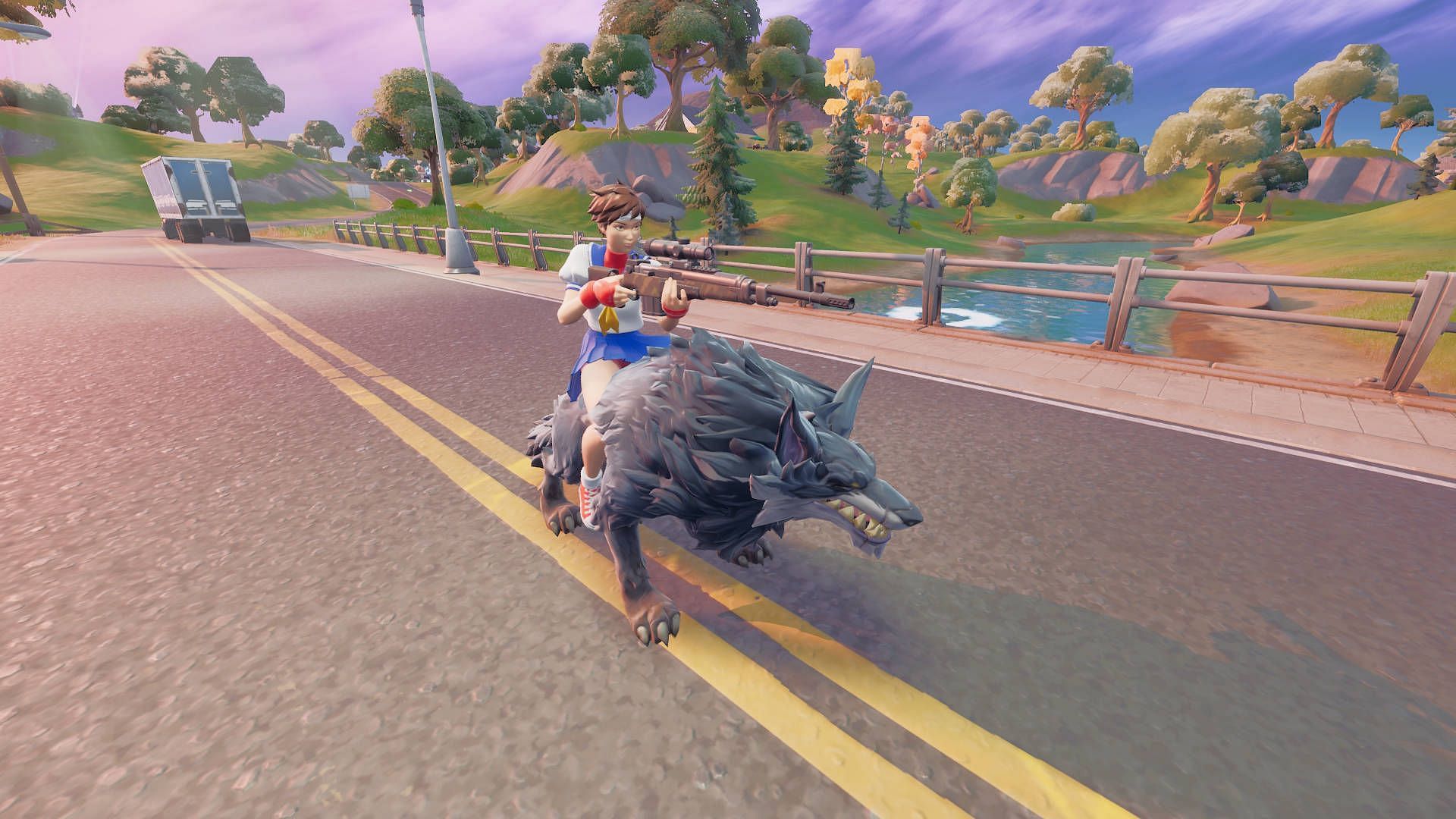 New leak claims that Fortnite players will soon be able to ride flying animals (Image via Epic Games)