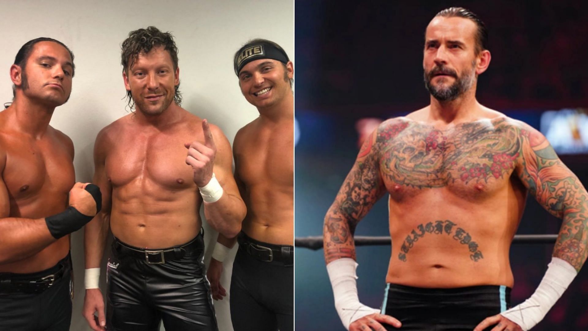 The Elite and CM Punk came to blows recently