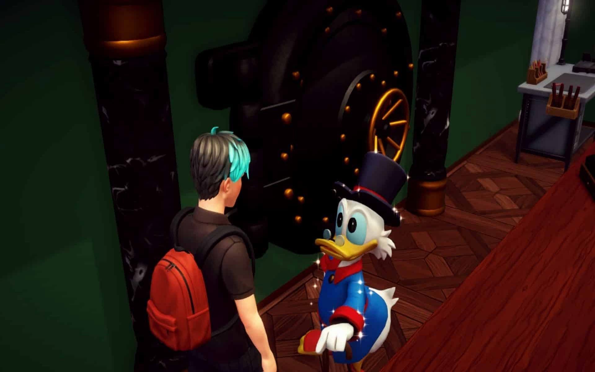 Scrooge McDuck is one of the more important characters in Disney Dreamlight Valley (Image via Gameloft)