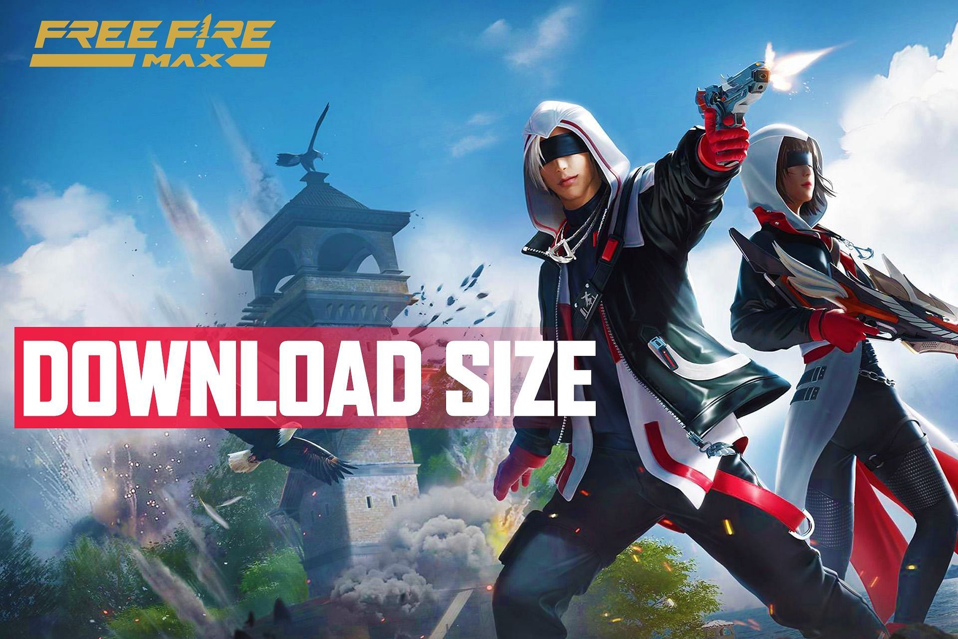 Free FIre MAX OB36 version: Download size for all the platforms (Image via Sportskeeda)