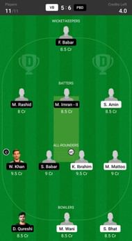 Valley Boyz vs Pindi Boys Defenders CC Grand League