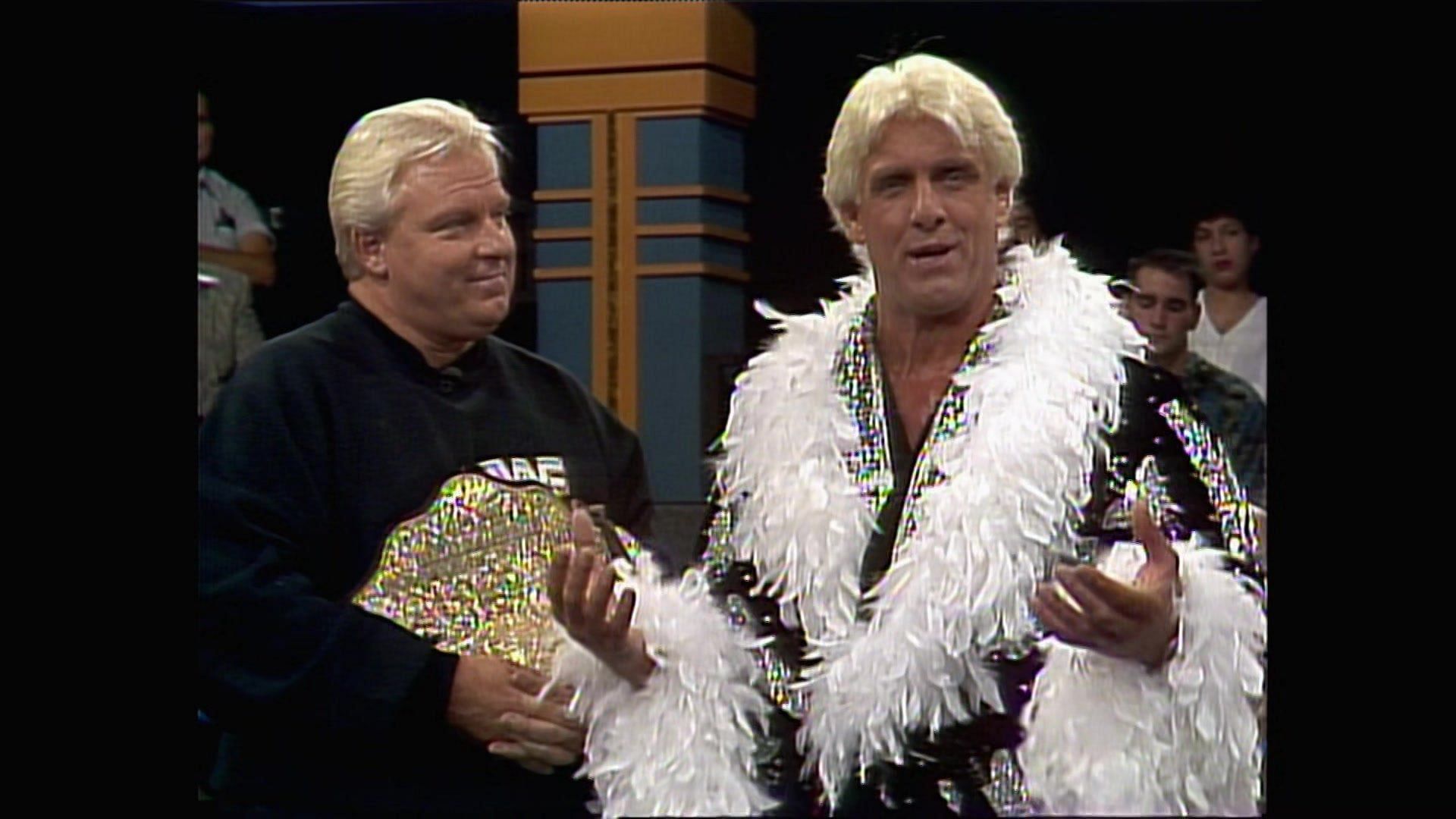 Bobby &#039;The Brain Heenan&#039; and Ric Flair