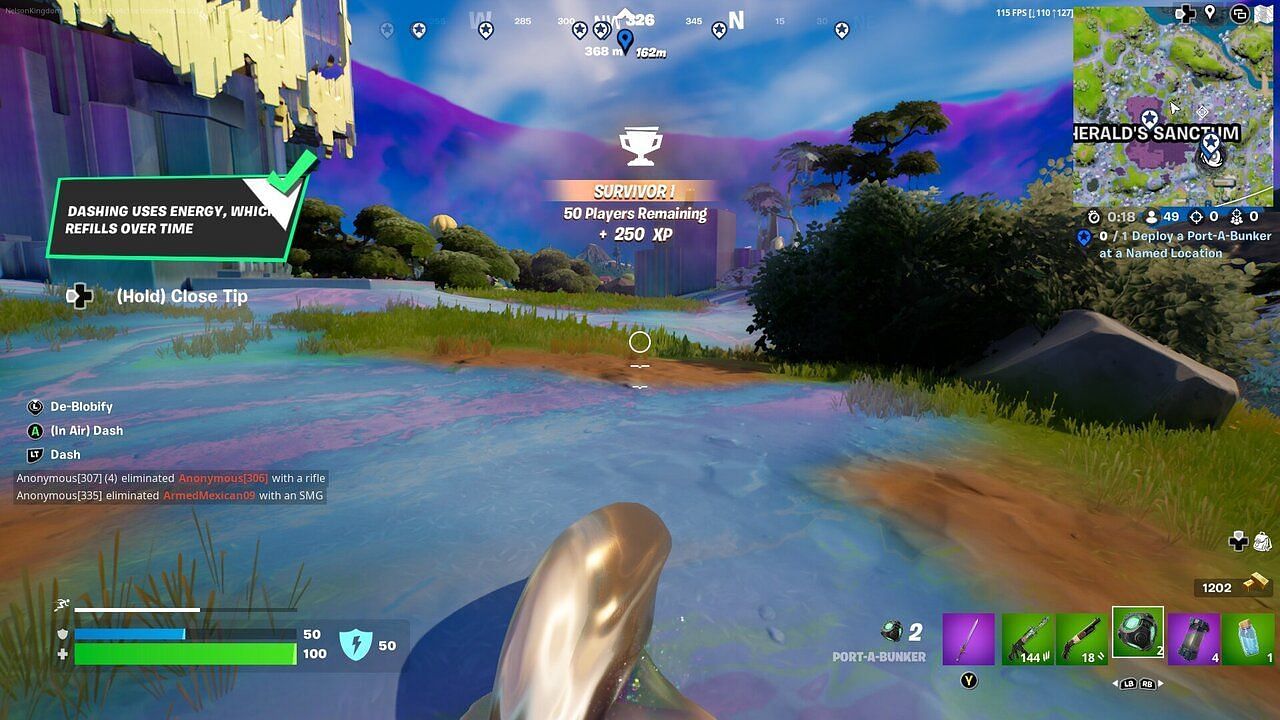 Fortnite Chapter 3 Season 4 has brought blobs to the game (Image via Epic Games)