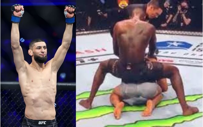 Already somebody f**ked him up in the a** - Khamzat Chimaev hilariously responds to the idea of fighting Paulo Costa post altercation at UFC PI.