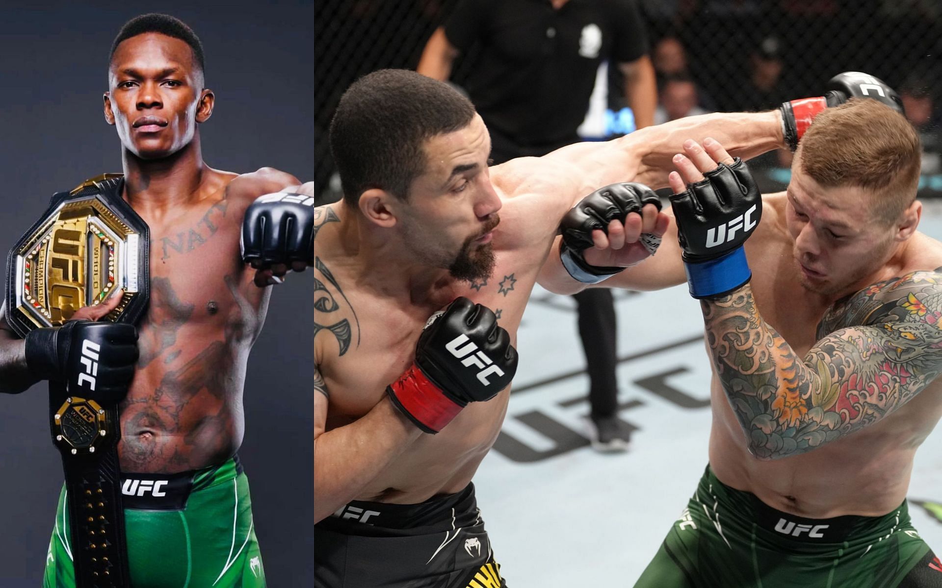 MMA, News, UFC, Robert Whittaker, UFC Champions 2022, Israel Adesanya, UFC ...