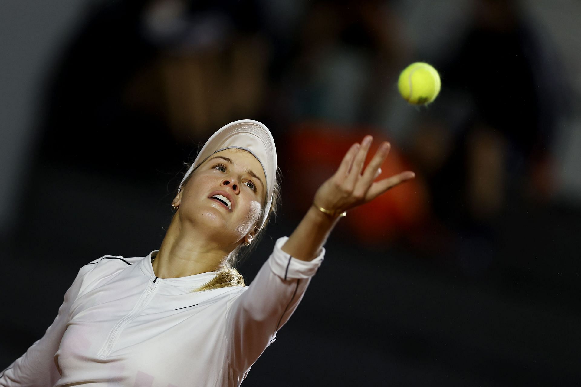 Eugenie Bouchard at the 2020 French Open.