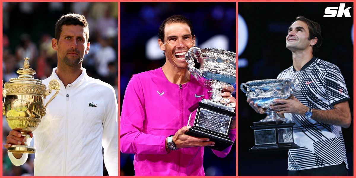 the Big 3, Novak Djokovic, Rafael Nadal and Roger Federer
