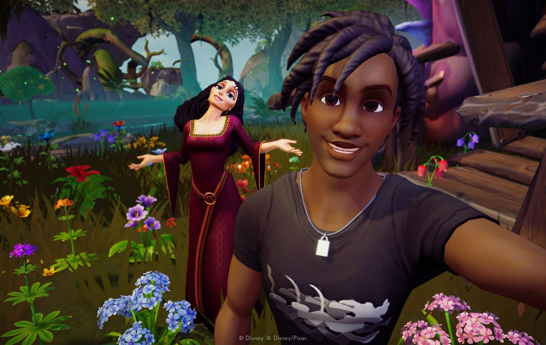 Finding all the Sunstone Fragments and unlocking Mother Gothel in Disney Dreamlight Valley (Image via Disny Dreamlight Valley)