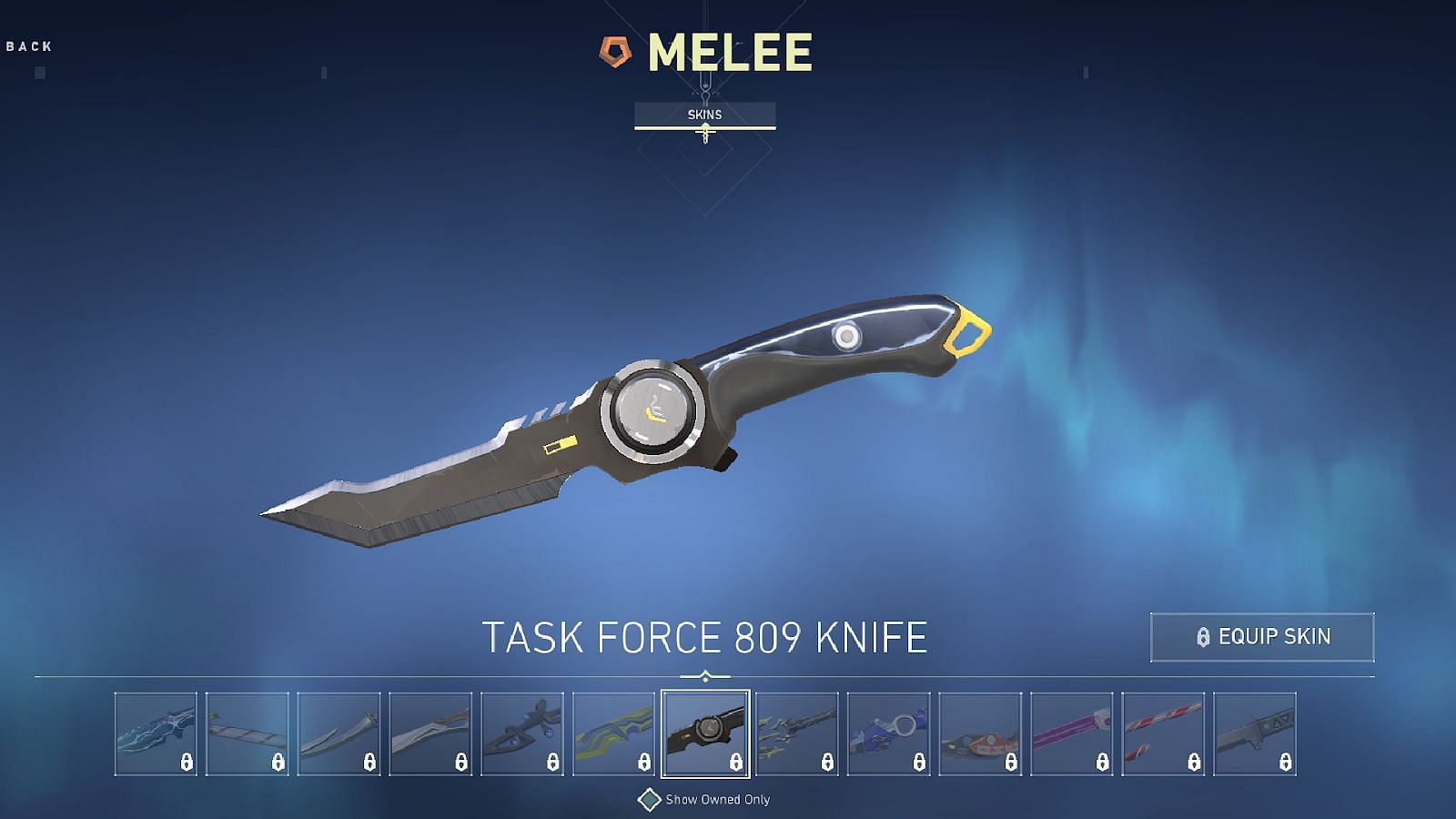 Task Force 809 Knife (Image via Riot Games)