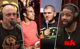 "They're playing mental warfare" - Anatomy of a Fighter creator Will Harris tells Joe Rogan motive behind Khabib Nurmagomedov's tweets about Charles Oliveira
