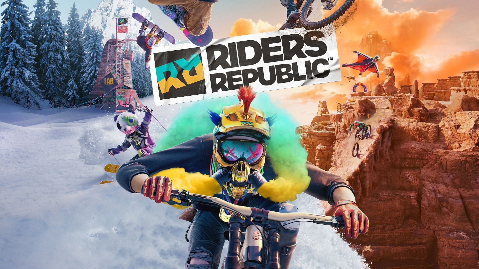 Drive, cycle, fly, ski and do tricks in this video game and come first before the time runs out. (Image via Ubisoft)