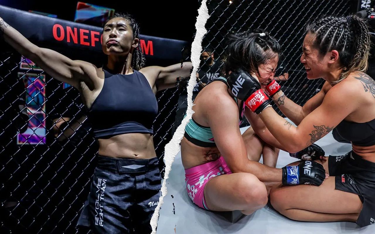 Angela Lee and Stamp Fairtex [Photo Credits: ONE Championship]