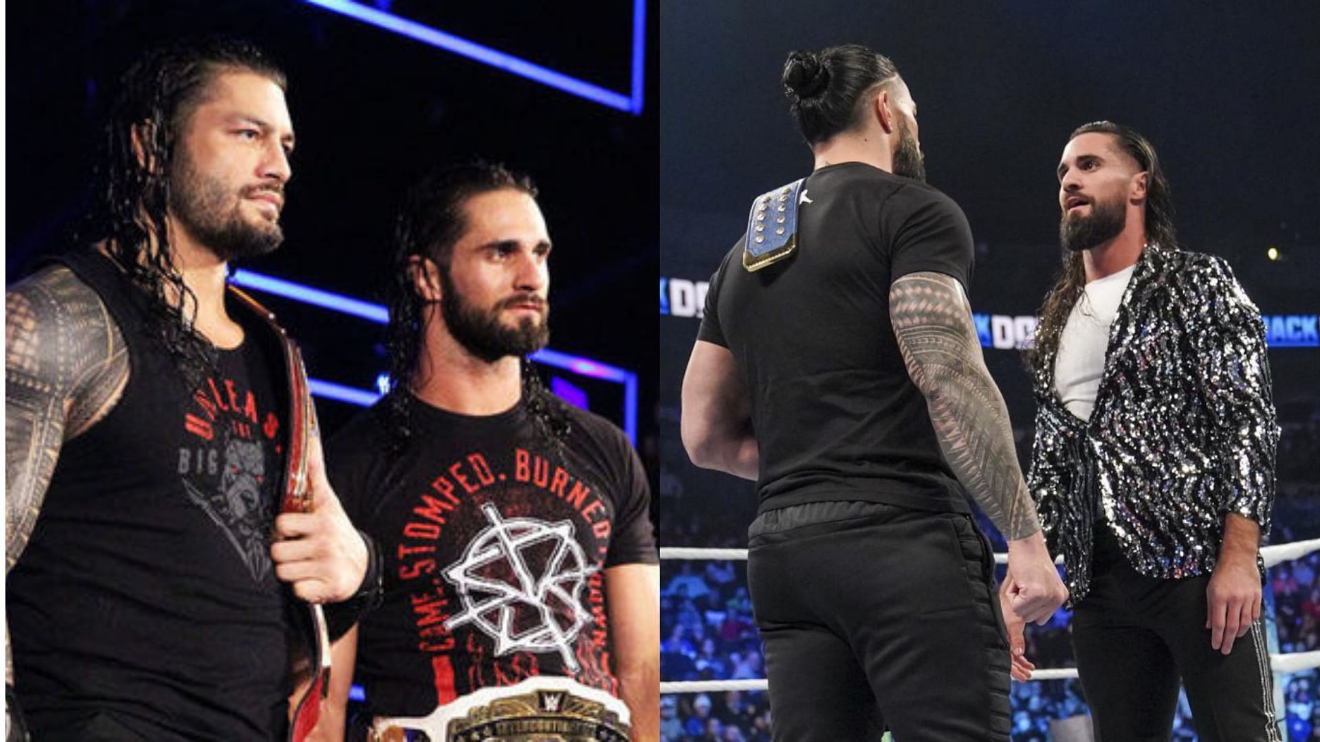 WWE Superstars, Roman Reigns and Seth Rollins