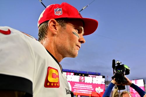 Tom Brady at Green Bay Packers v Tampa Bay Buccaneers