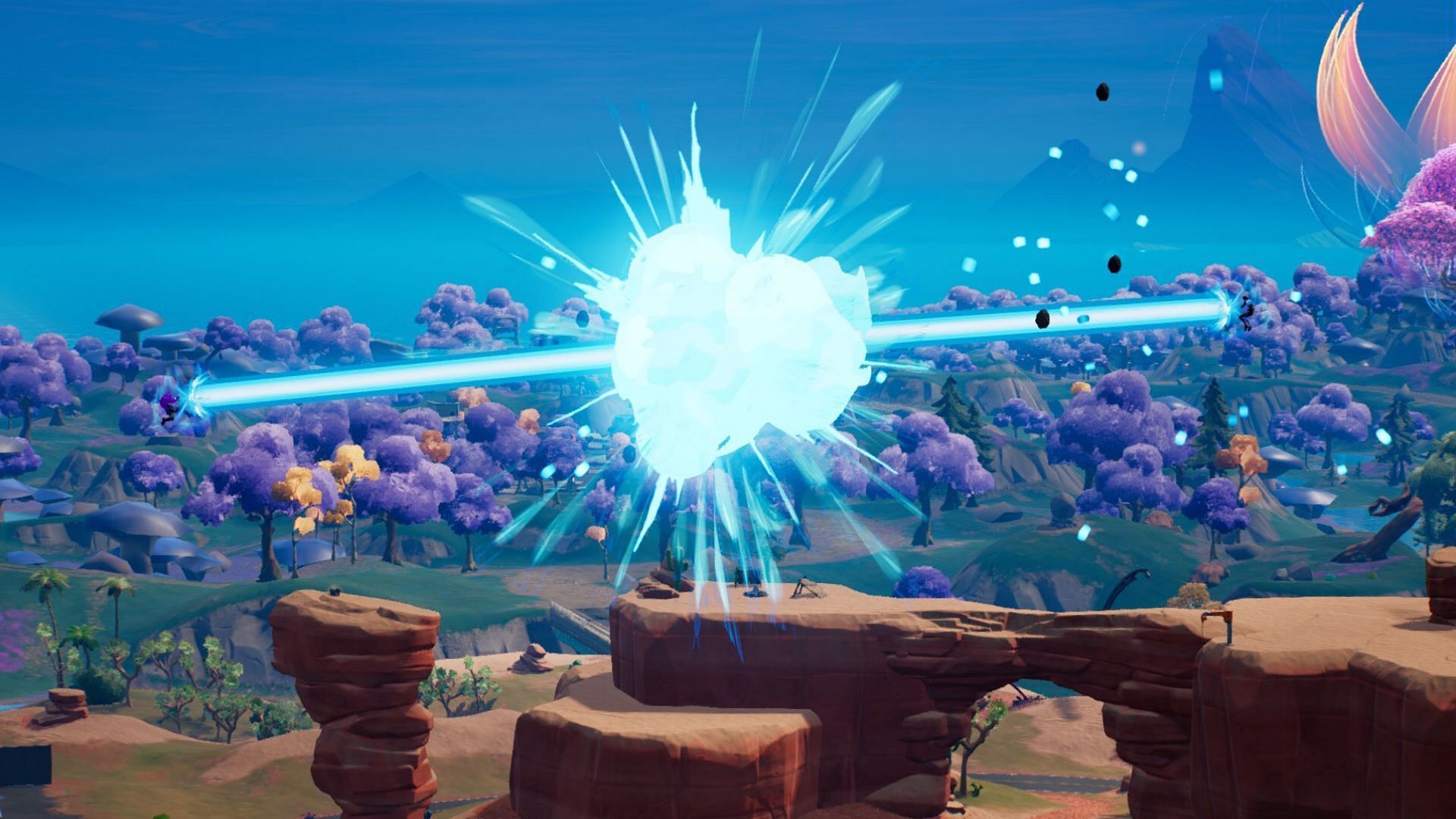 Fortnite YouTuber discovers a glitch to stop Kamehameha instantly.