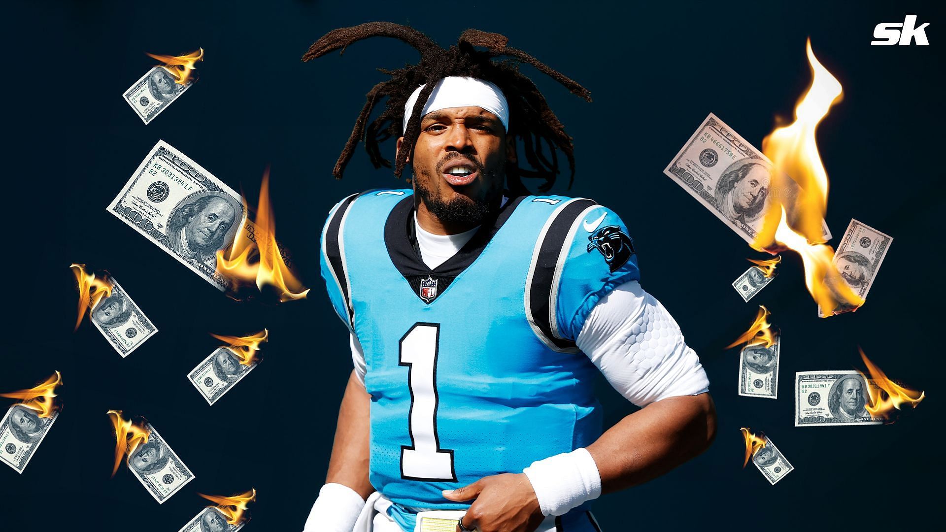 Quarterback Cam Newton