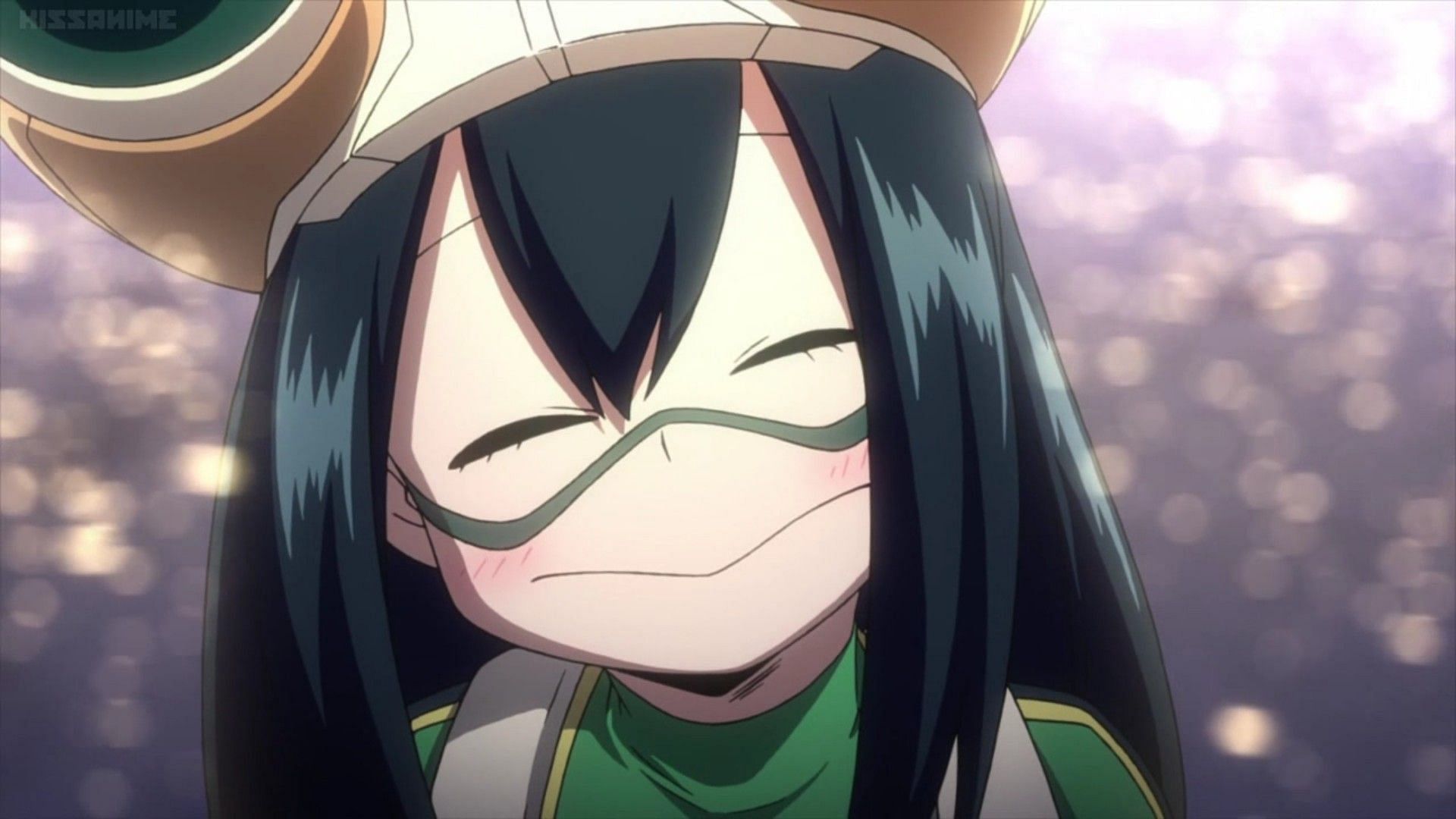 Tsuyu as seen in My Hero Academia (Image via Studio Bones)