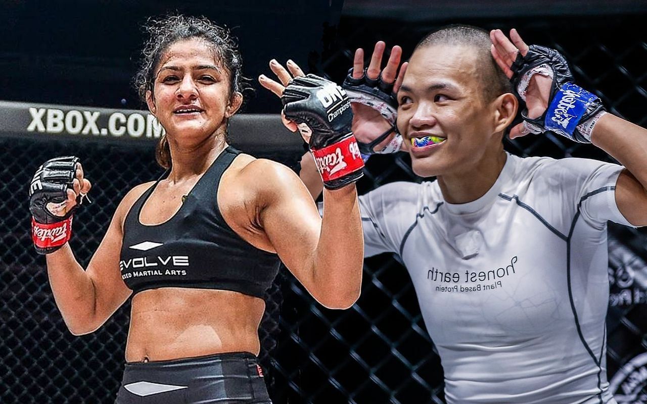 Ritu Phogat (left) and Tiffany Teo (right) [Photo Credits: ONE Championship]