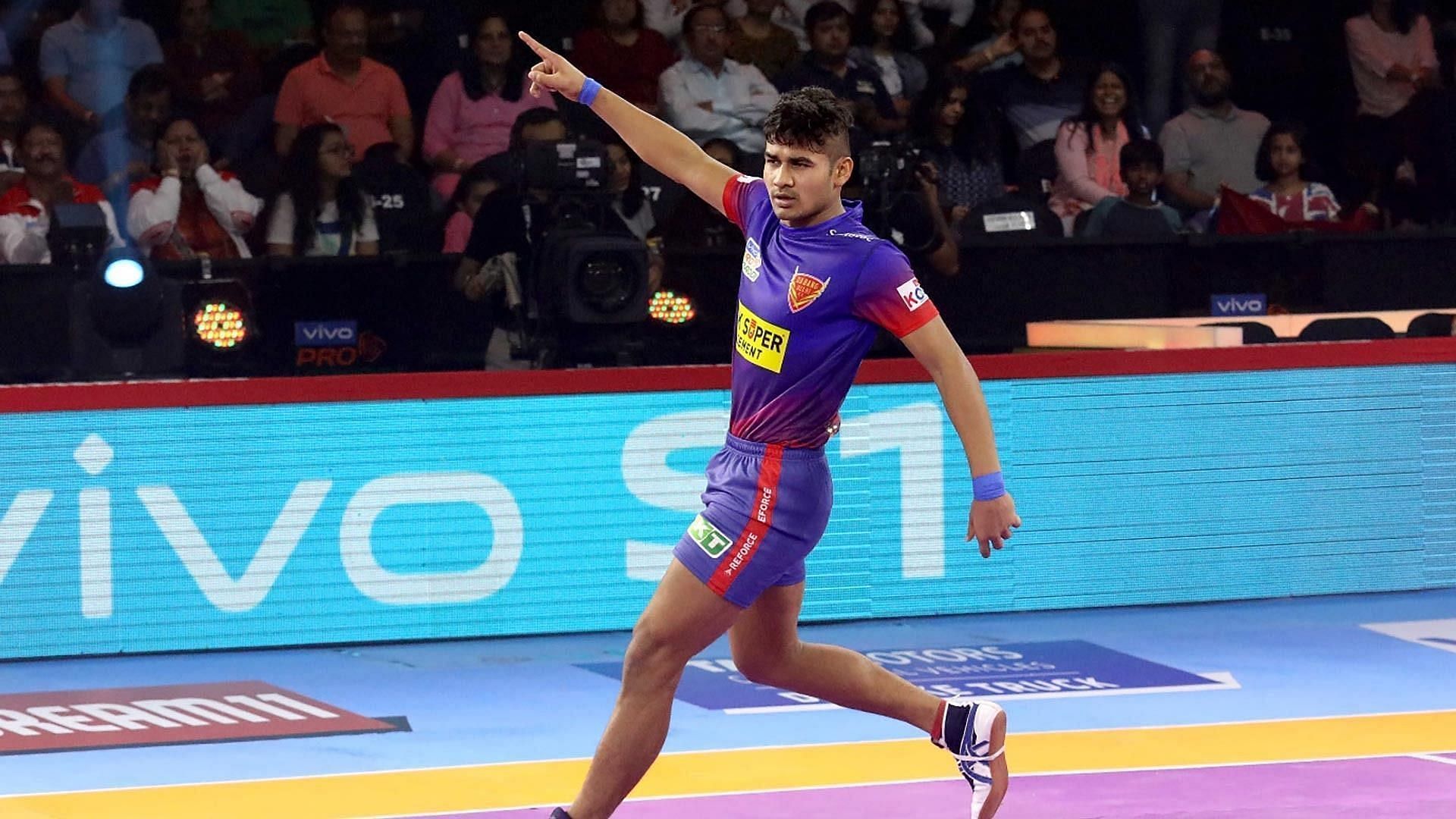 Naveen Kumar could win the Best Raider award in PKL 9 (Image: Pro Kabaddi)