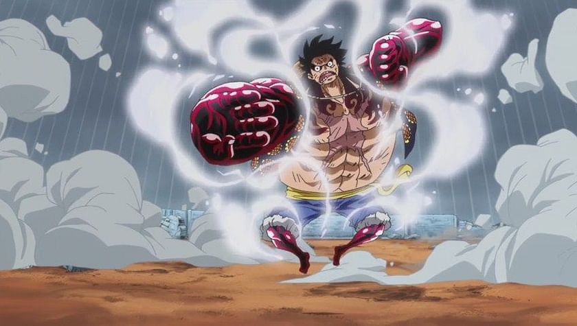 Just some clarification about gear 4, that Luffy is still able to